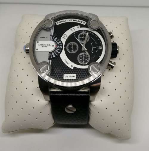 Diesel Men's Little Daddy Multifunction Silver-Tone Stainless Steel Watch DZ7256