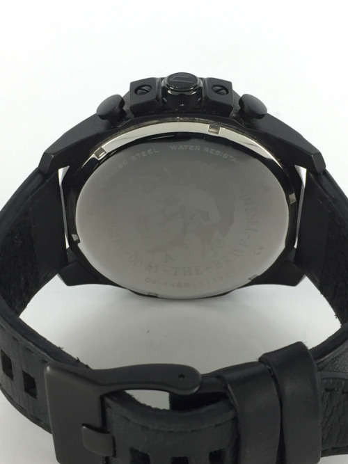 Diesel Mega Chief Analog Black Dial (Big Dial) Men's Watch - DZ4460