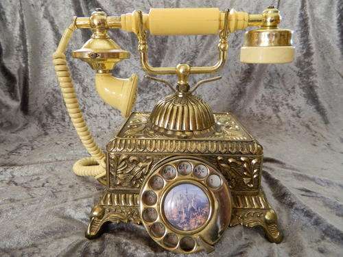 Old Turn Dial Telephone
