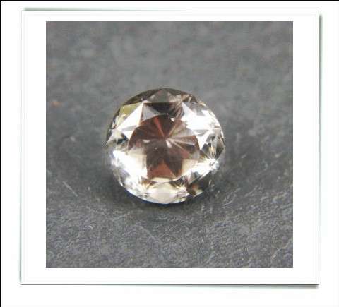 CLEARANCE SALE - Natural Smokey Quartz Round Facet - 3.05cts