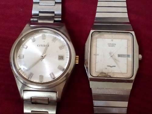 PAIR OF CITIZEN MEN`S WATCHES