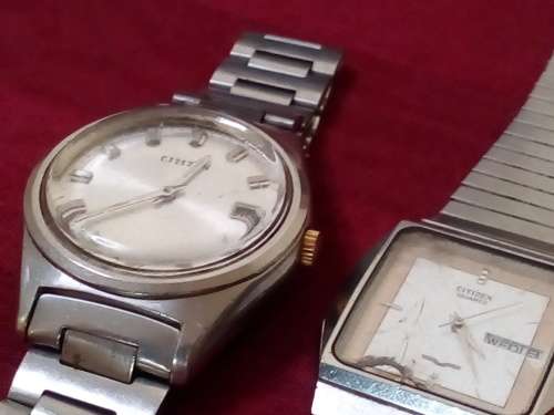 PAIR OF CITIZEN MEN`S WATCHES