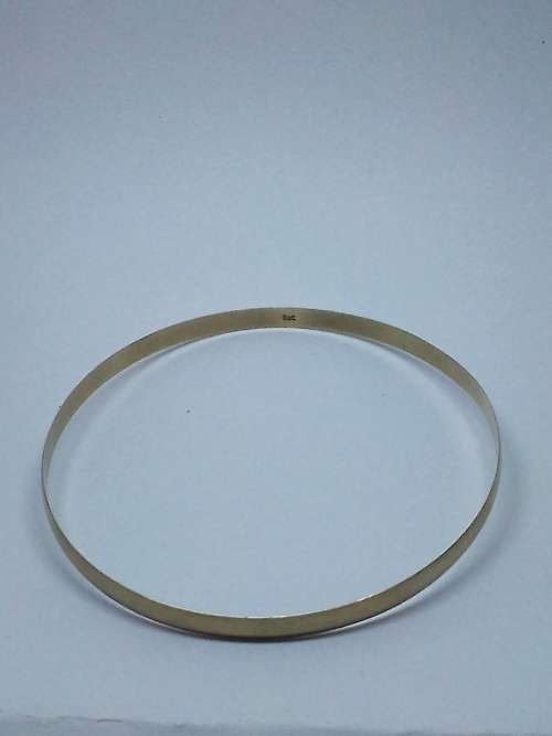 HALLMARKED 9CT GOLD BANGLE