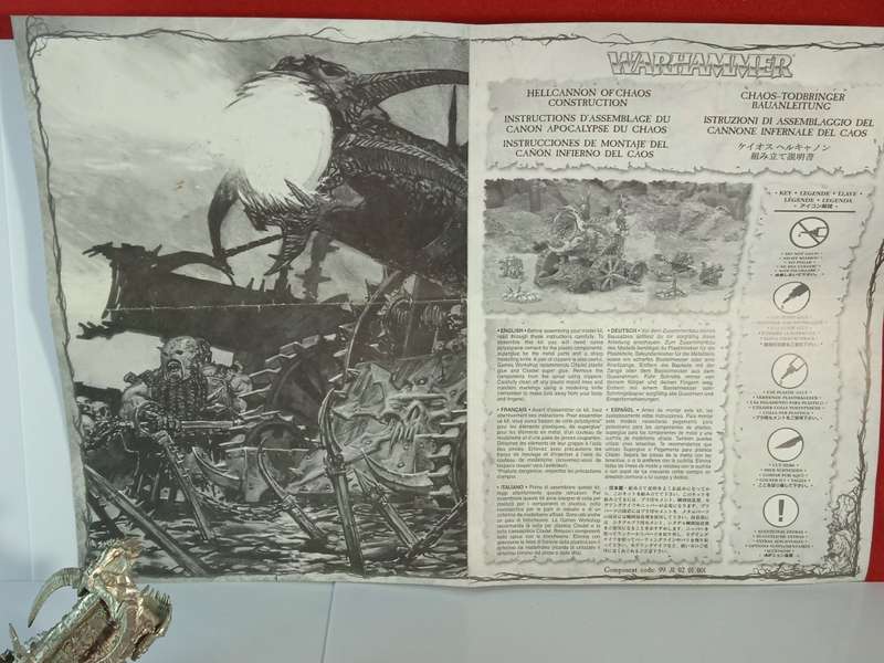 WARHAMMER HELLCANNON OF CHAOS
