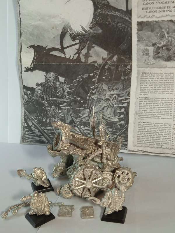 WARHAMMER HELLCANNON OF CHAOS