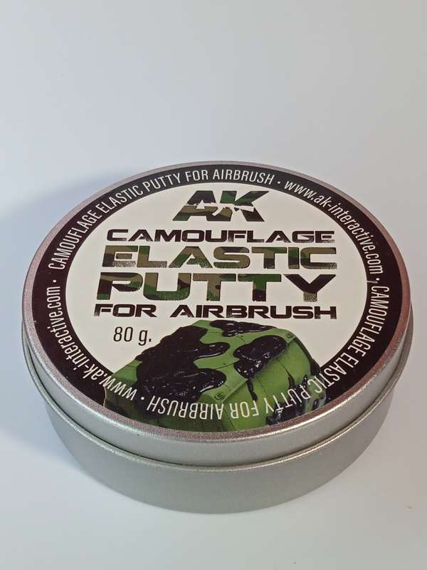 AK CAMOUFLAGE ELASTIC PUTTY FOR AIRBRUSH