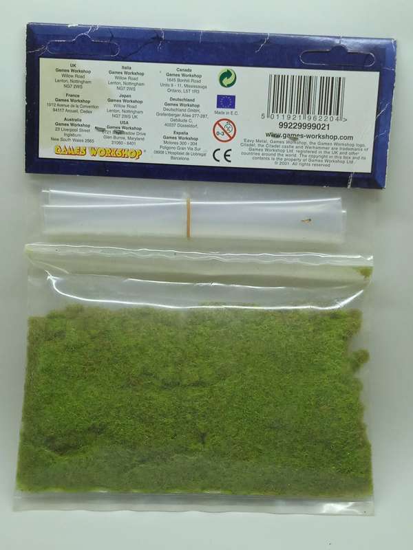 CITADEL MODELLING STATIC GRASS