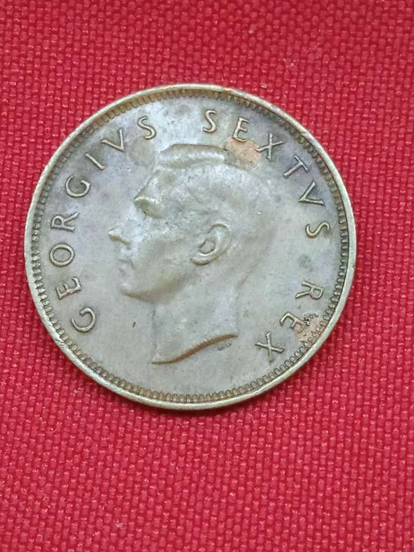1950 HALF PENNY
