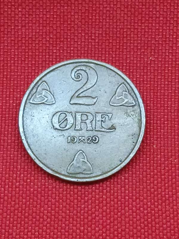 1929 NORWAY 2 ORE