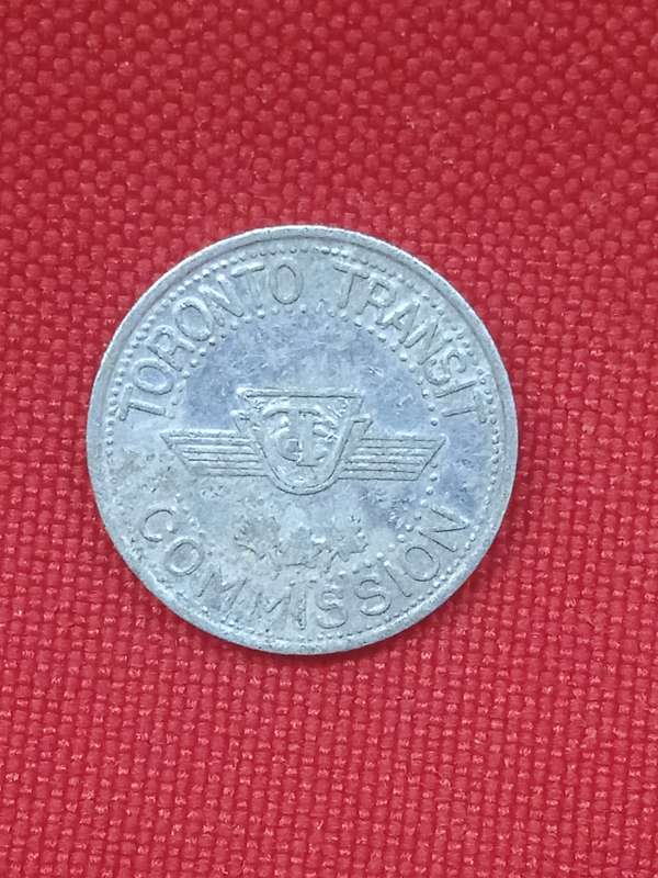 1978 TORONTO TRANSIT COMMISSION TOKEN