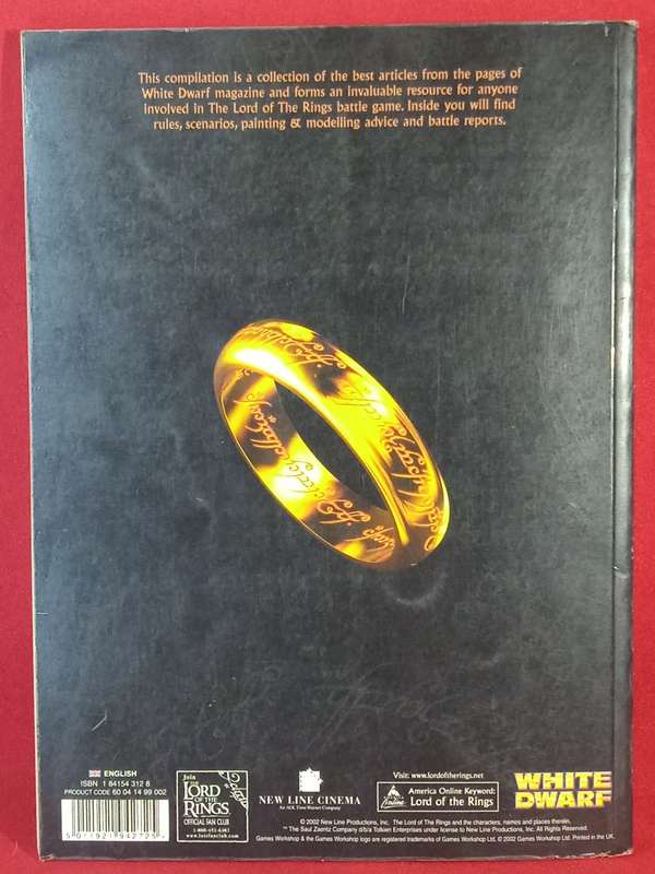 LORD OF THE RINGS:THE FELLOWSHIP OF THE RING(BEST OF WHITE DWARF MAGAZINE)