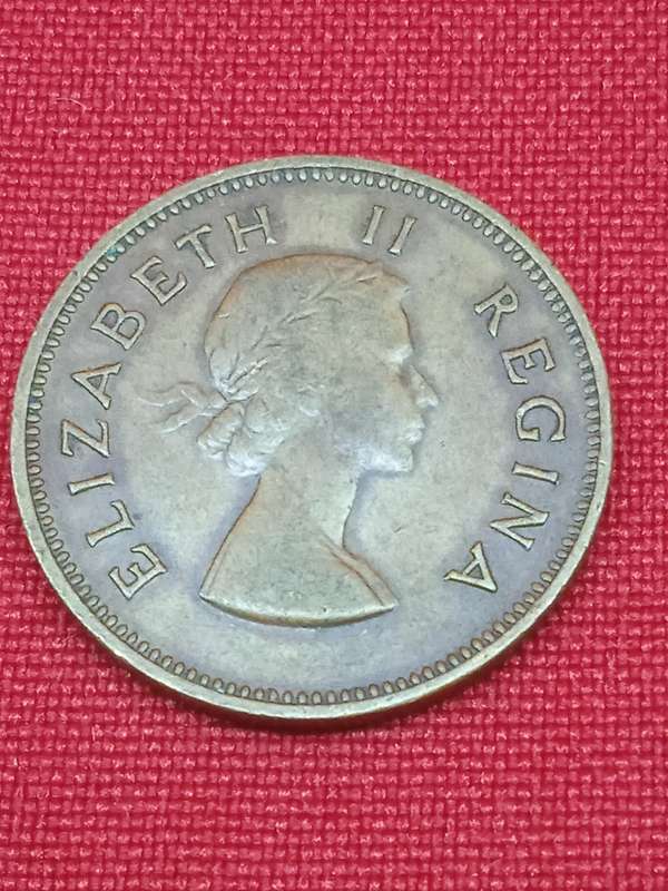 1953 HALF PENNY