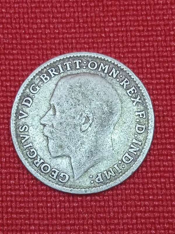 STERLING SILVER U.K 1916 3D
