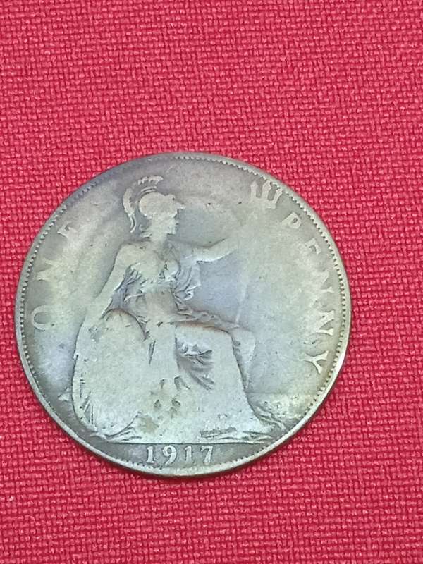 1917 U.K PENNY