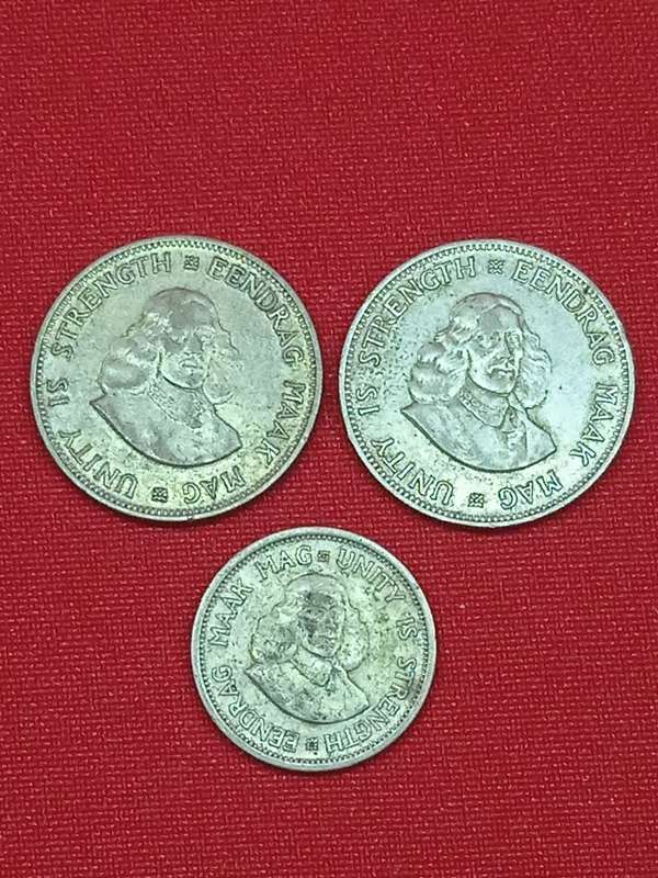 1 ST DECIMAL SILVER COINS