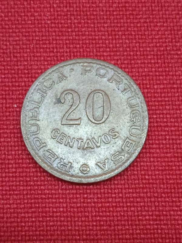 1961 MOZAMBIQUE 20 CENTAVOS