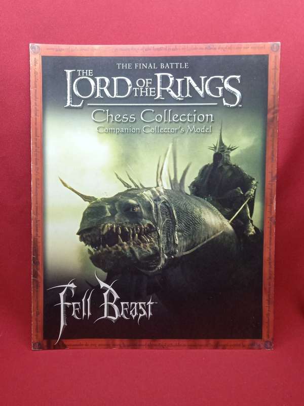 LORD OF THE RINGS CHESS COLLECTION MAGAZINE