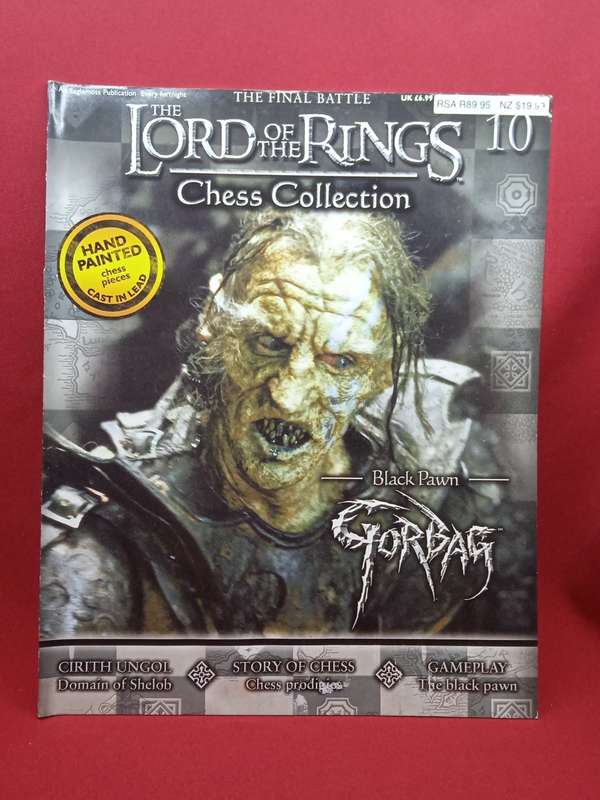 LORD OF THE RINGS CHESS COLLECTION MAGAZINE