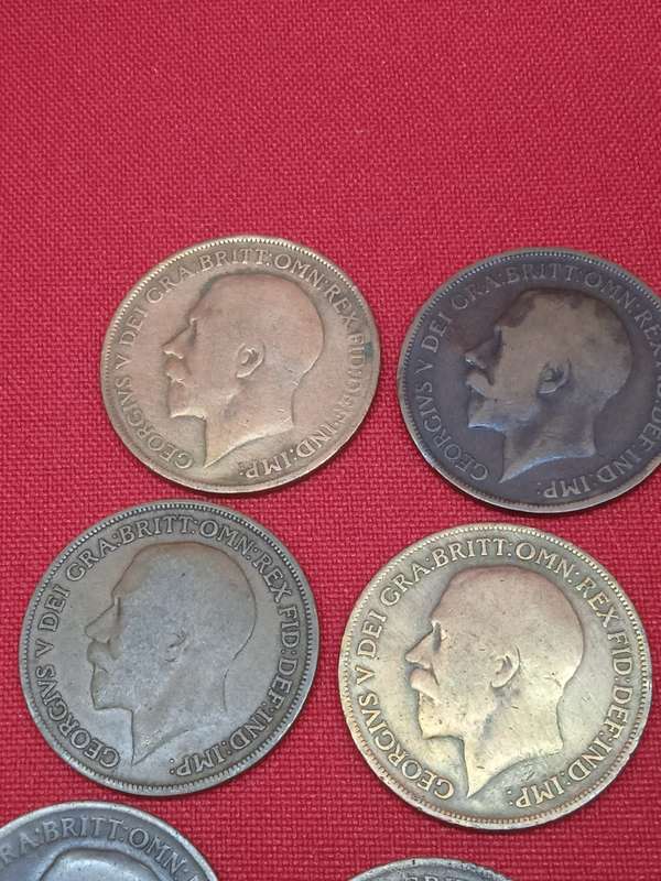 U.K PENNIES