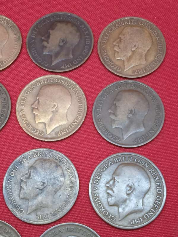 U.K PENNIES