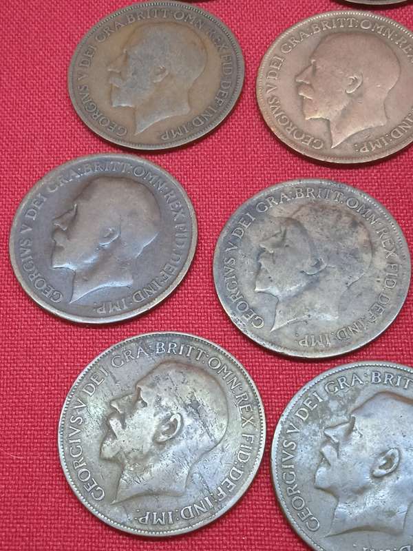 U.K PENNIES