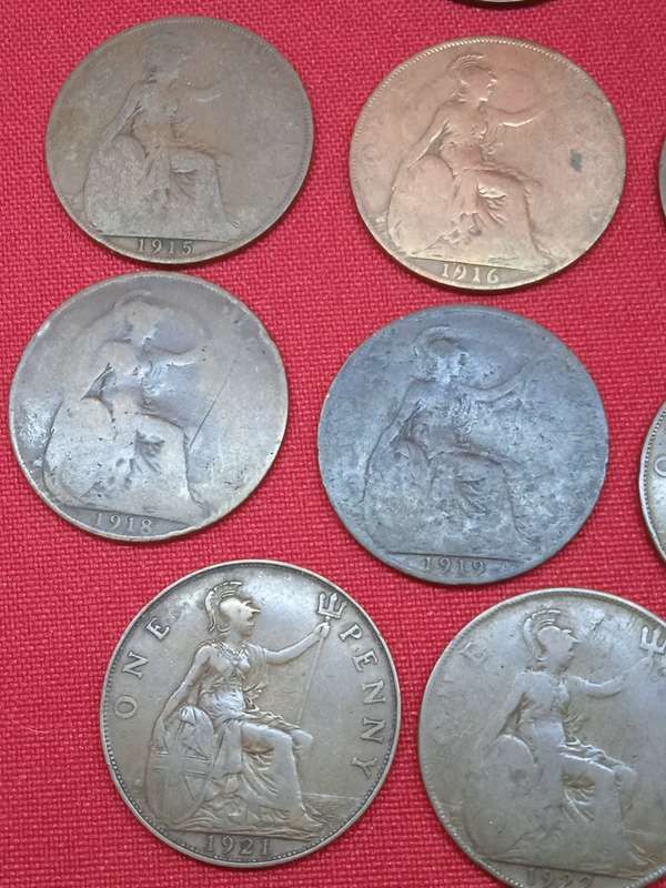 U.K PENNIES
