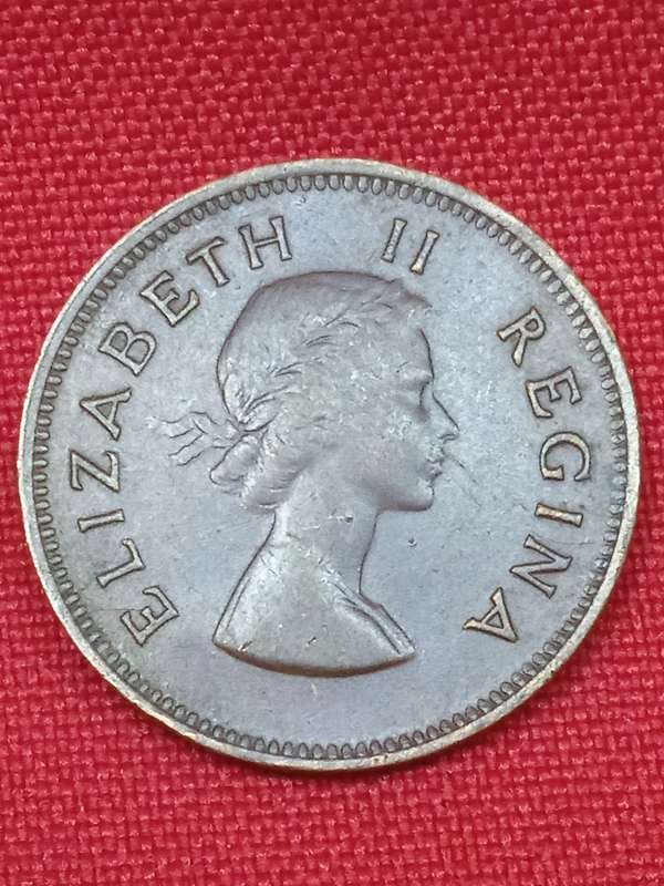 1956 HALF PENNY