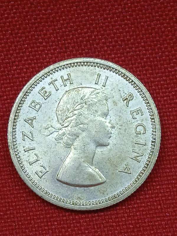 1953 SILVER 1 SHILLING