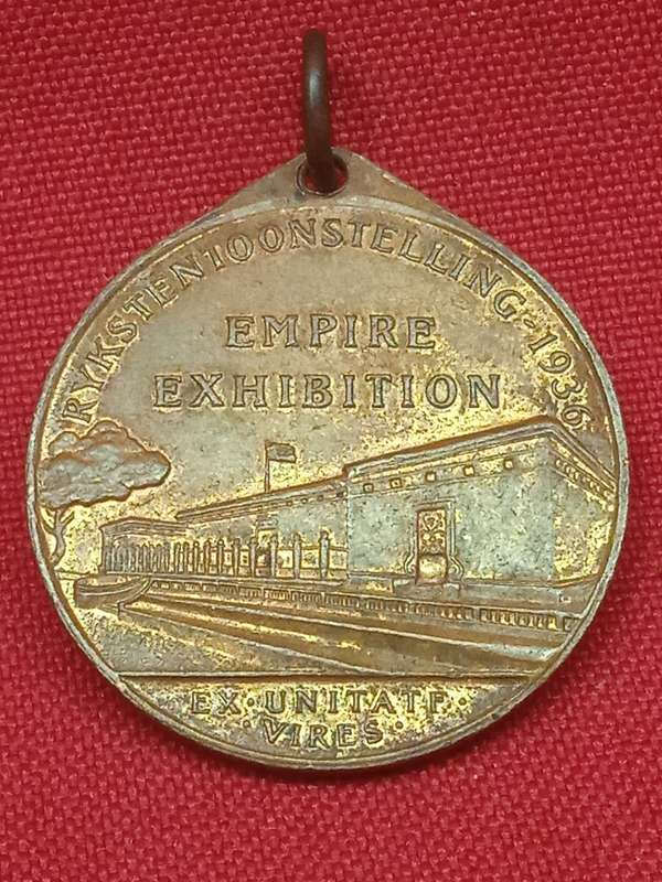 1936 EMPIRE EXHIBITION MEDAL