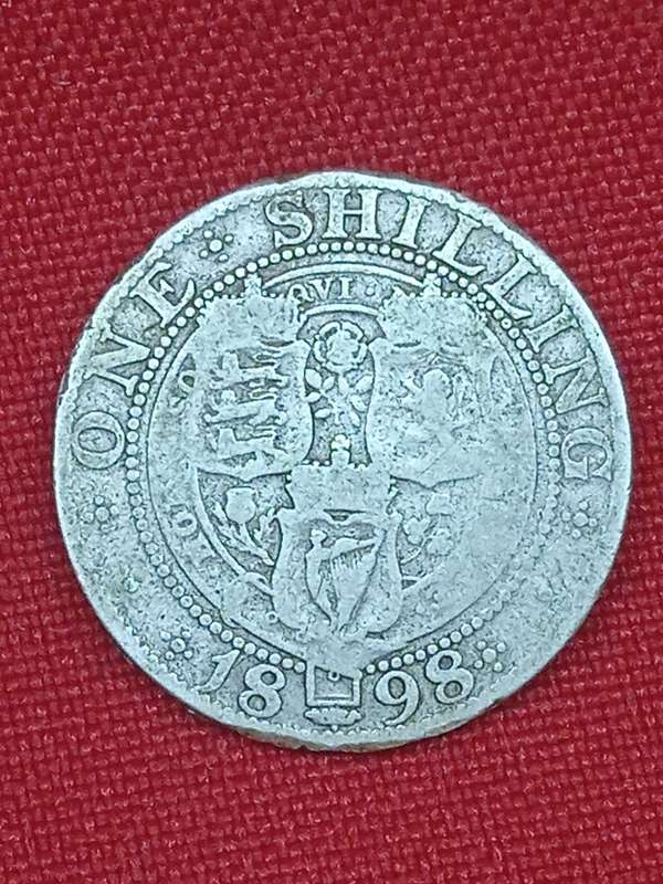 1898 U.K SILVER ONE SHILLING