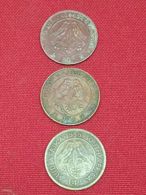 3 X QUARTER PENNIES