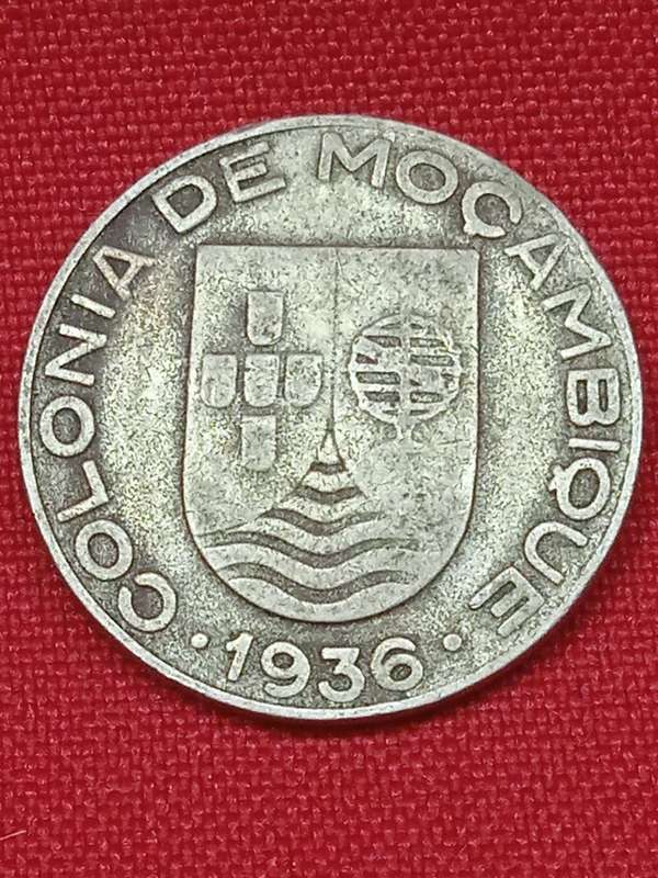 1936 MOZAMBIQUE 1 ESCUDO