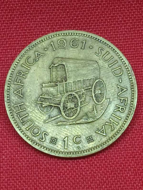 1961 ONE CENT