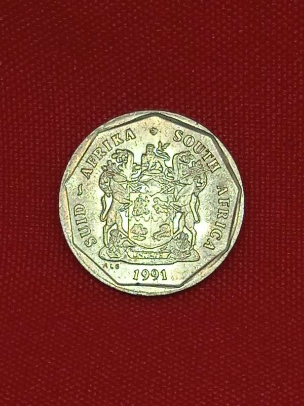 1991 PROOF 50 CENT