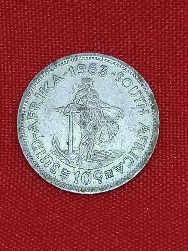 1963 SILVER 10 CENT
