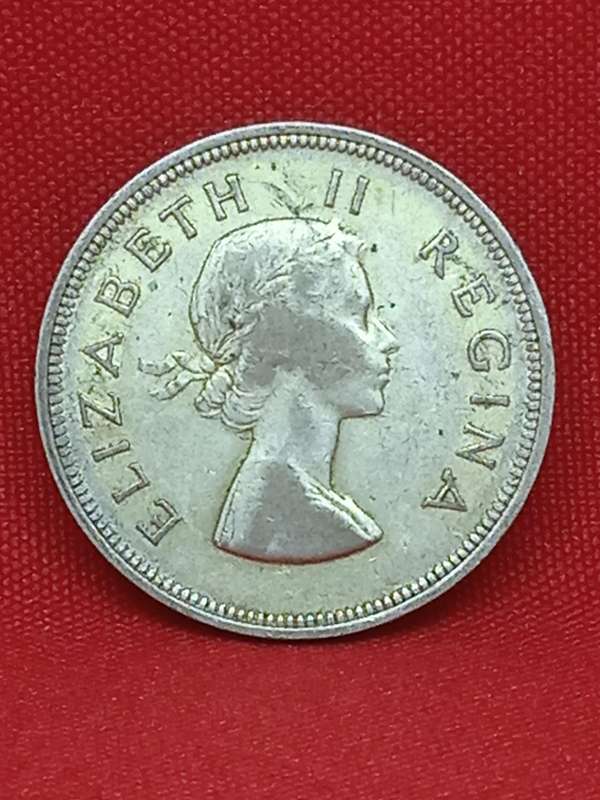 1955 SILVER HALF CROWN