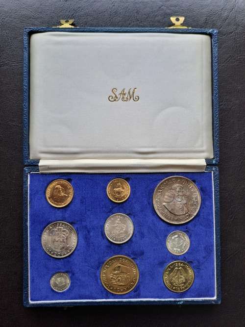 1964 Long Proof South African Coin Set