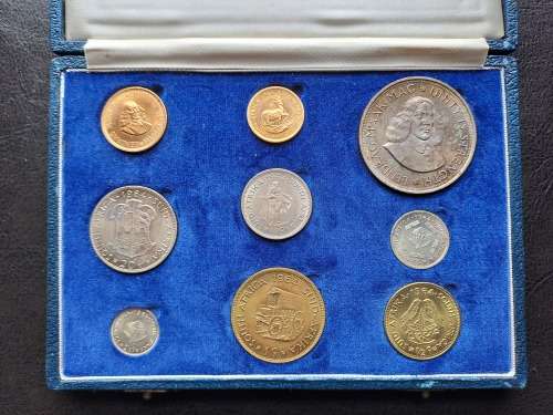 1964 Long Proof South African Coin Set