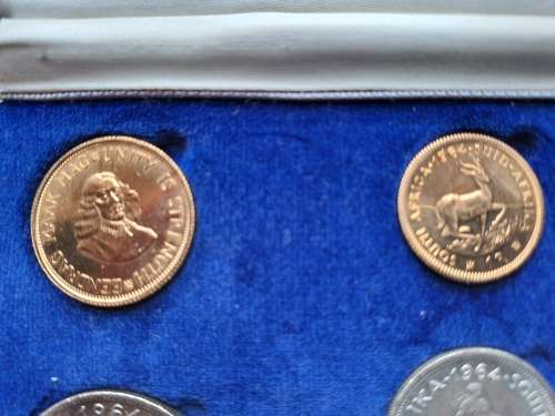 1964 Long Proof South African Coin Set