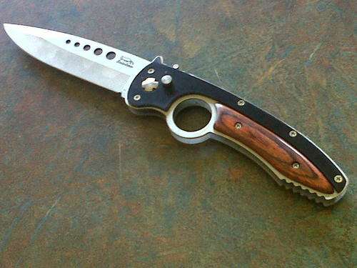 Firm Grip Mill. Hunting Flip Knive