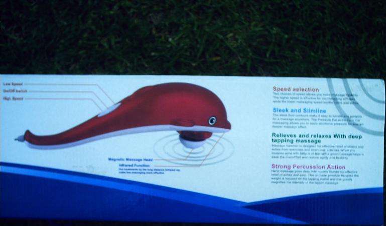 LARGE INFRARED DOLPHIN HAMMER MASSAGER