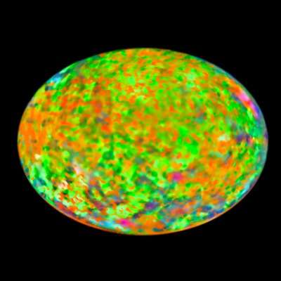 2.17CT MEXICAN FIRE OPAL [G.I.S.A.CERTIFIED] Orange Body with Green and Yellow play of Fire!