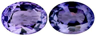 2.24CT SRI LANKAN SPINEL [G.I.S.A.CERTIFIED] Matching Pair, Purplish Blue, VVS