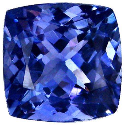 1.23CT TANZANITE [G.I.S.A.CERTIFIED] Intense Bluish Violet (bV4/4), VVS