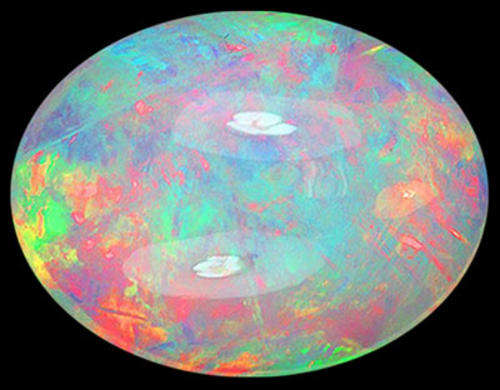 G.I.S.A. CERTIFIED 4.80CT OPAL - AAA GRADE ! Vivid Multi-Colour Play of Fire