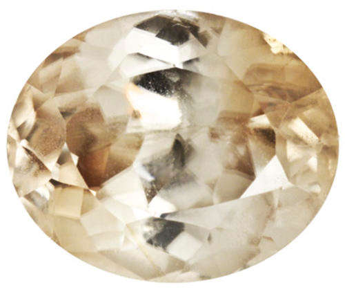 *** RARE ZIRCON *** 3.81CT CHAMPAGNE ZIRCON [G.I.S.A.CERTIFIED] -  Tanzania