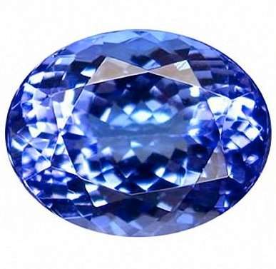 3.46CT TANZANITE [G.I.S.A.CERTIFIED] Intense Violet Blue (vB4/4), VVS