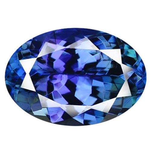 *** TANZANITE *** 4.07CT CERTIFIED TANZANITE  (bV5/6)