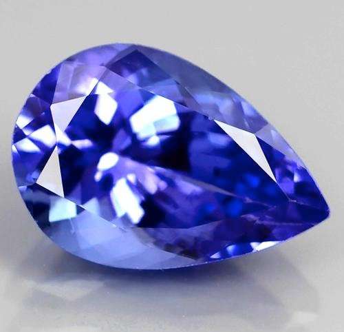 *** TANZANITE ***  4.06CT G.I.S.A. CERTIFIED TANZANITE  (vB7/7)