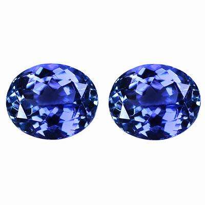 VIVID EXCEPTIONAL GISA CERTIFIED TANZANITE TANZANITE TANZANITE